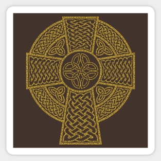 Irish Celtic Cross Sticker